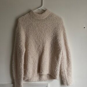 Madewell Soft Cream Turtleneck Sweater